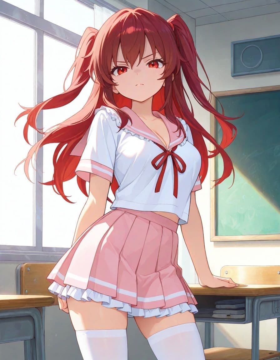 【放課後わからせ性指導】調子に乗ってたツインテールちゃんが放課後の教室で完全メス堕ち（みんなの性処理ペットになるまで） サンプル1