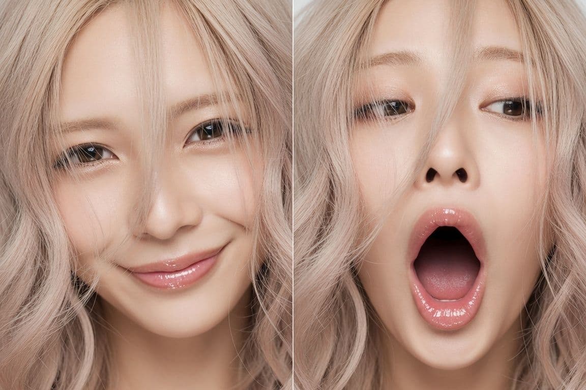 フェラ顔ビフォーアフター 画像集 サンプル4