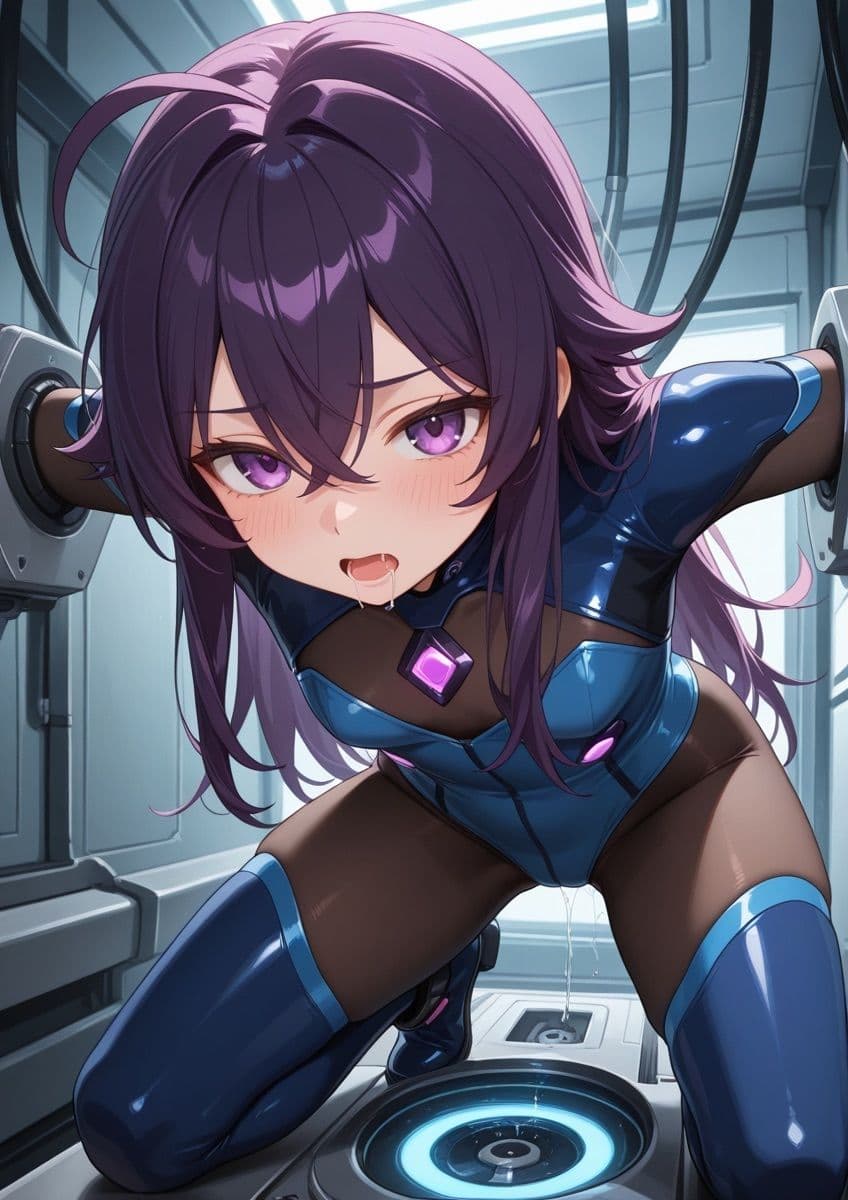 ぴっちりスーツの女の子が怪しい実験で拘束されてるやつ 1 サンプル5