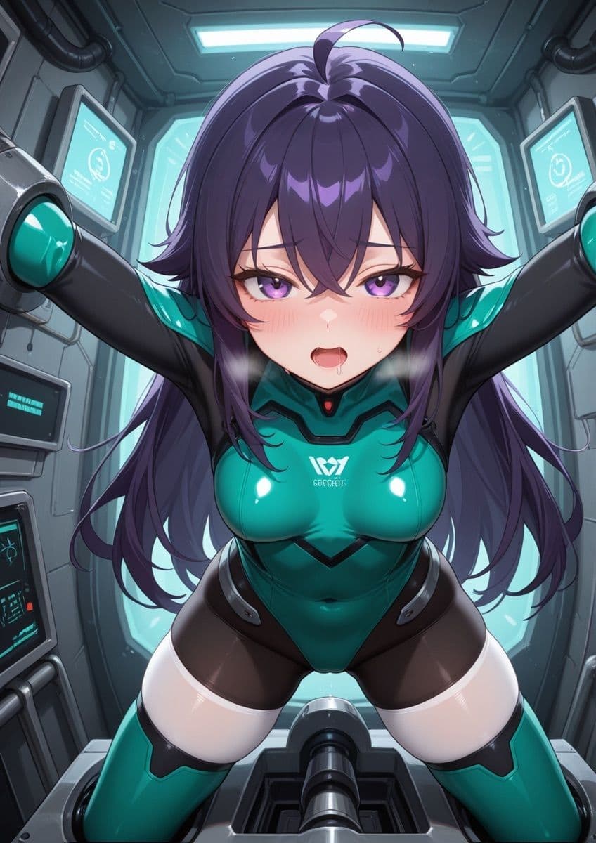 ぴっちりスーツの女の子が怪しい実験で拘束されてるやつ 1 サンプル6