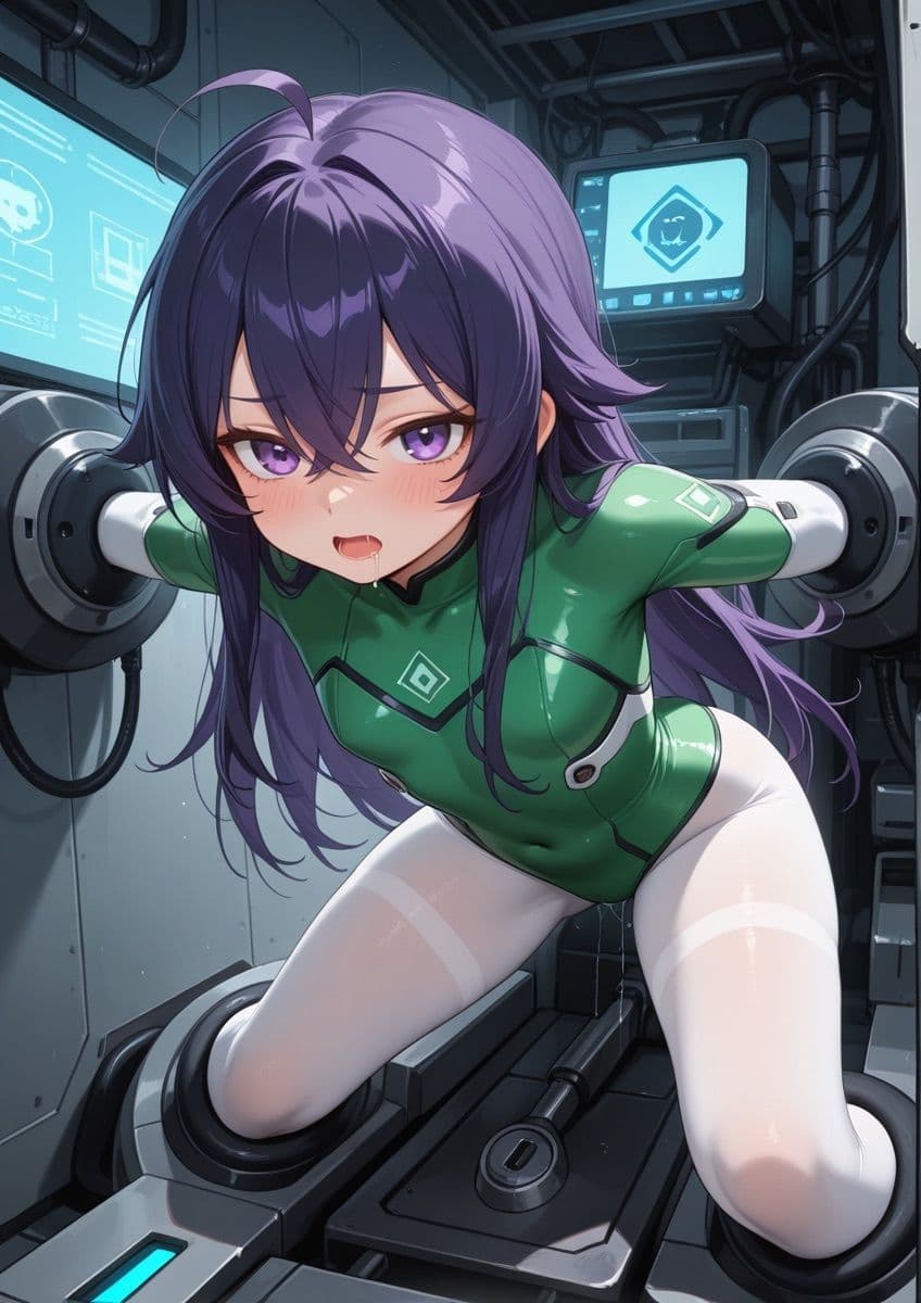 ぴっちりスーツの女の子が怪しい実験で拘束されてるやつ 1 サンプル7