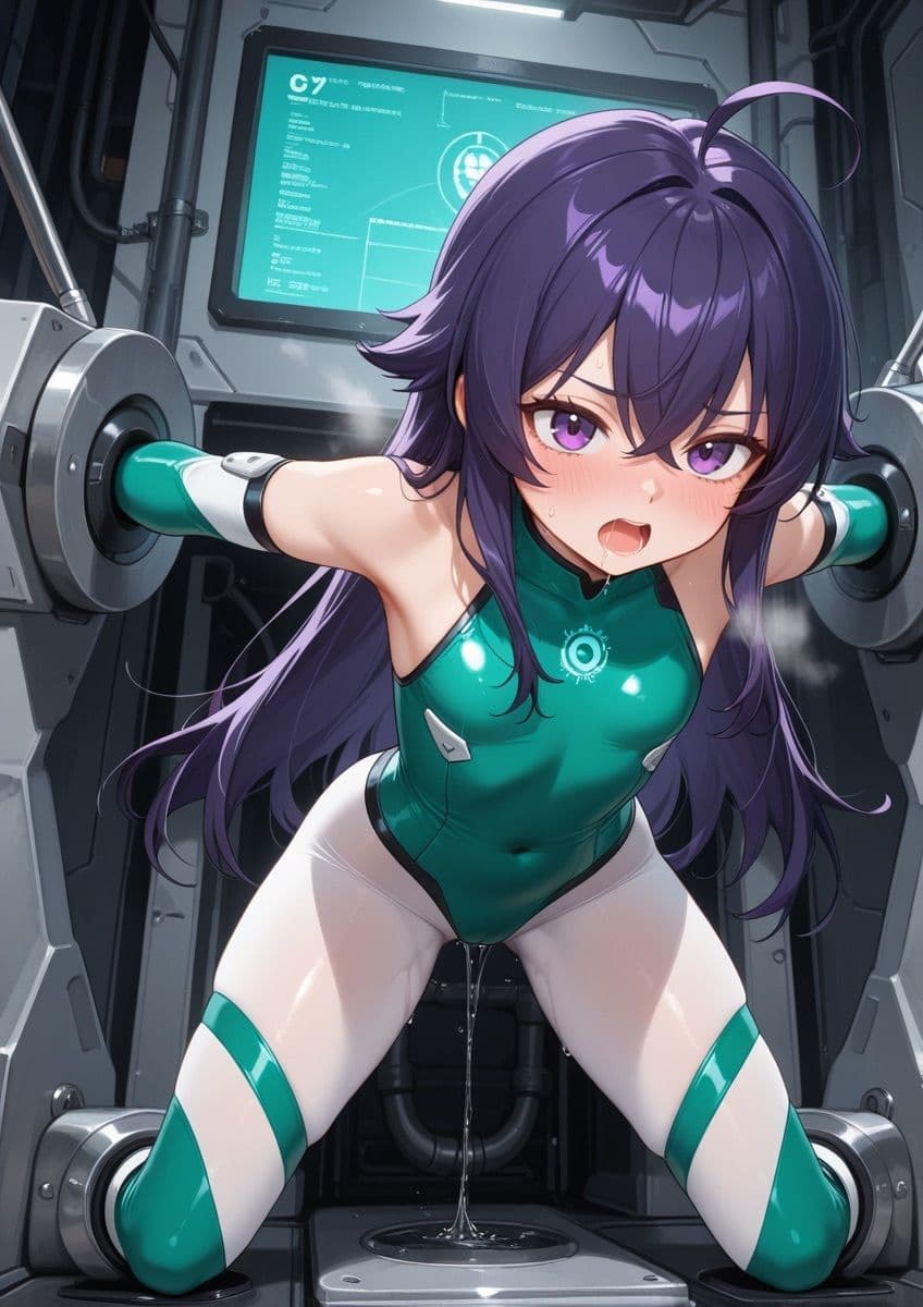 ぴっちりスーツの女の子が怪しい実験で拘束されてるやつ 1 サンプル9