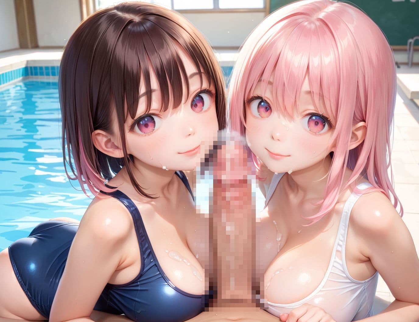 水泳部女子たちの不健全な夏休み Vol.4 サンプル2