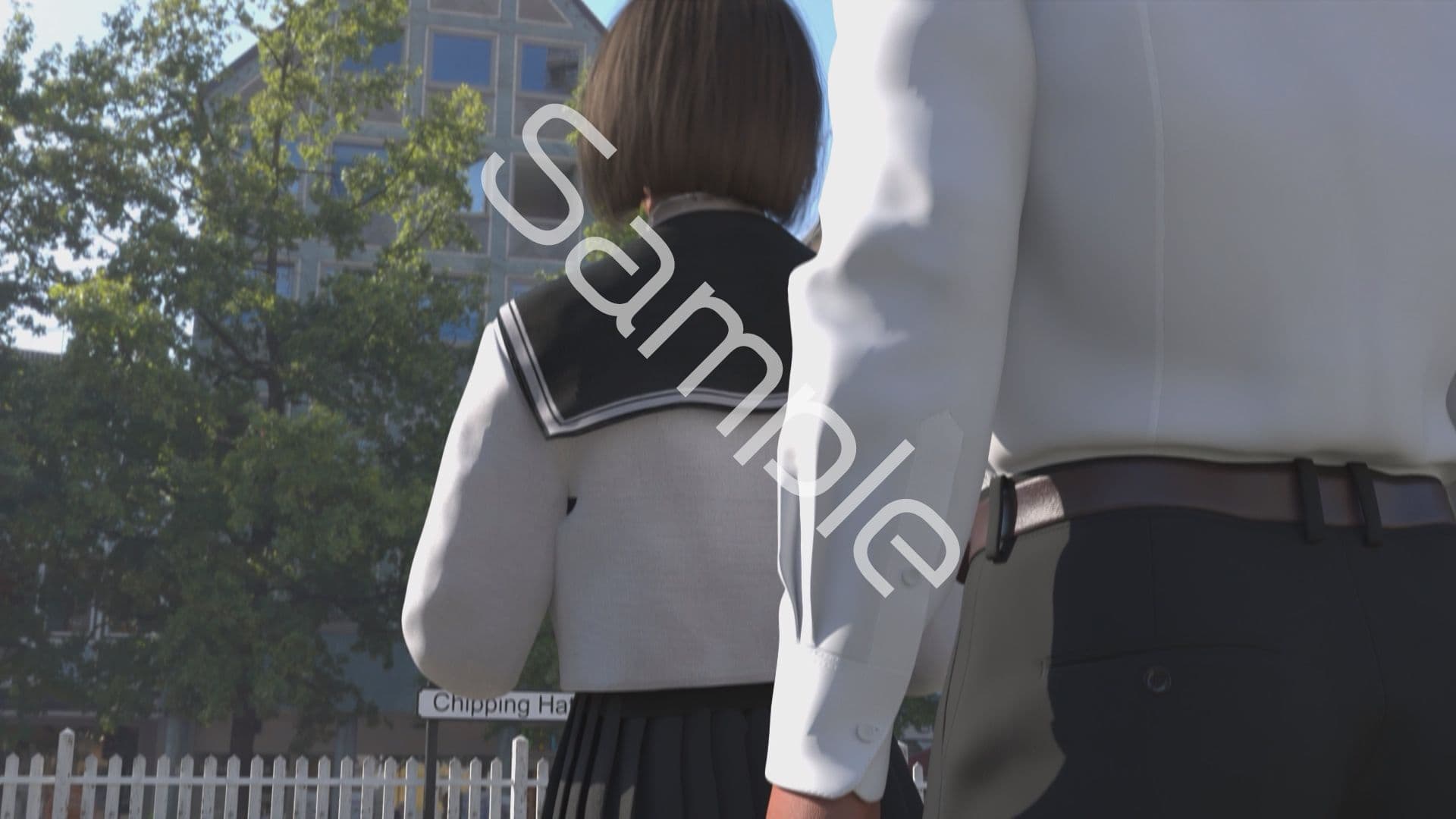 街で見かけた若いお嬢さんの盗撮被害:（ケース001:早朝の駅で勉強に夢中なJ○） サンプル2