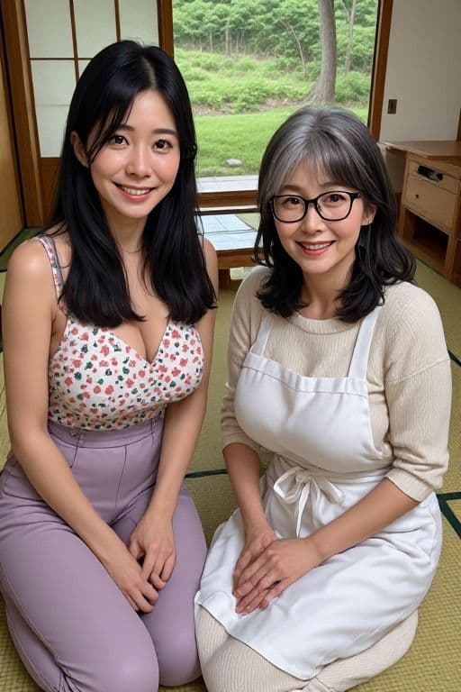 垂れ乳剛毛ママは僕のもの3〜帰省編〜 サンプル1