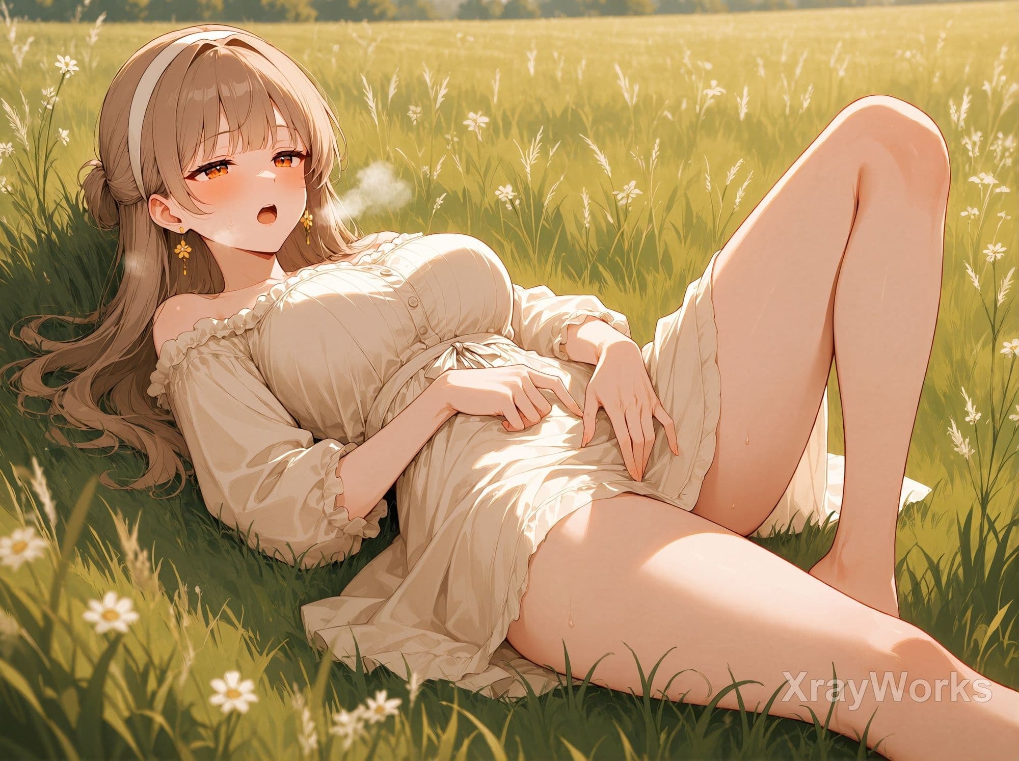 オリヴィアの日常 〜ハーフ系美少女のパンチラ・秘密の情事〜 CG85枚＋動画65本 サンプル3