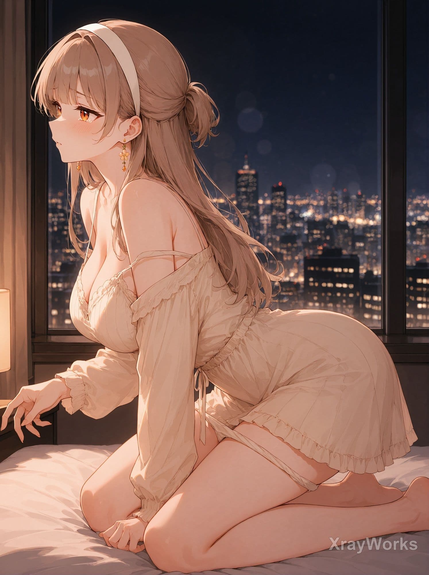 オリヴィアの日常 〜ハーフ系美少女のパンチラ・秘密の情事〜 CG85枚＋動画65本 サンプル4
