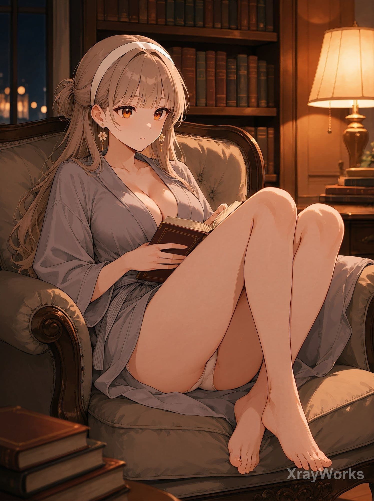 オリヴィアの日常 〜ハーフ系美少女のパンチラ・秘密の情事〜 CG85枚＋動画65本 サンプル6