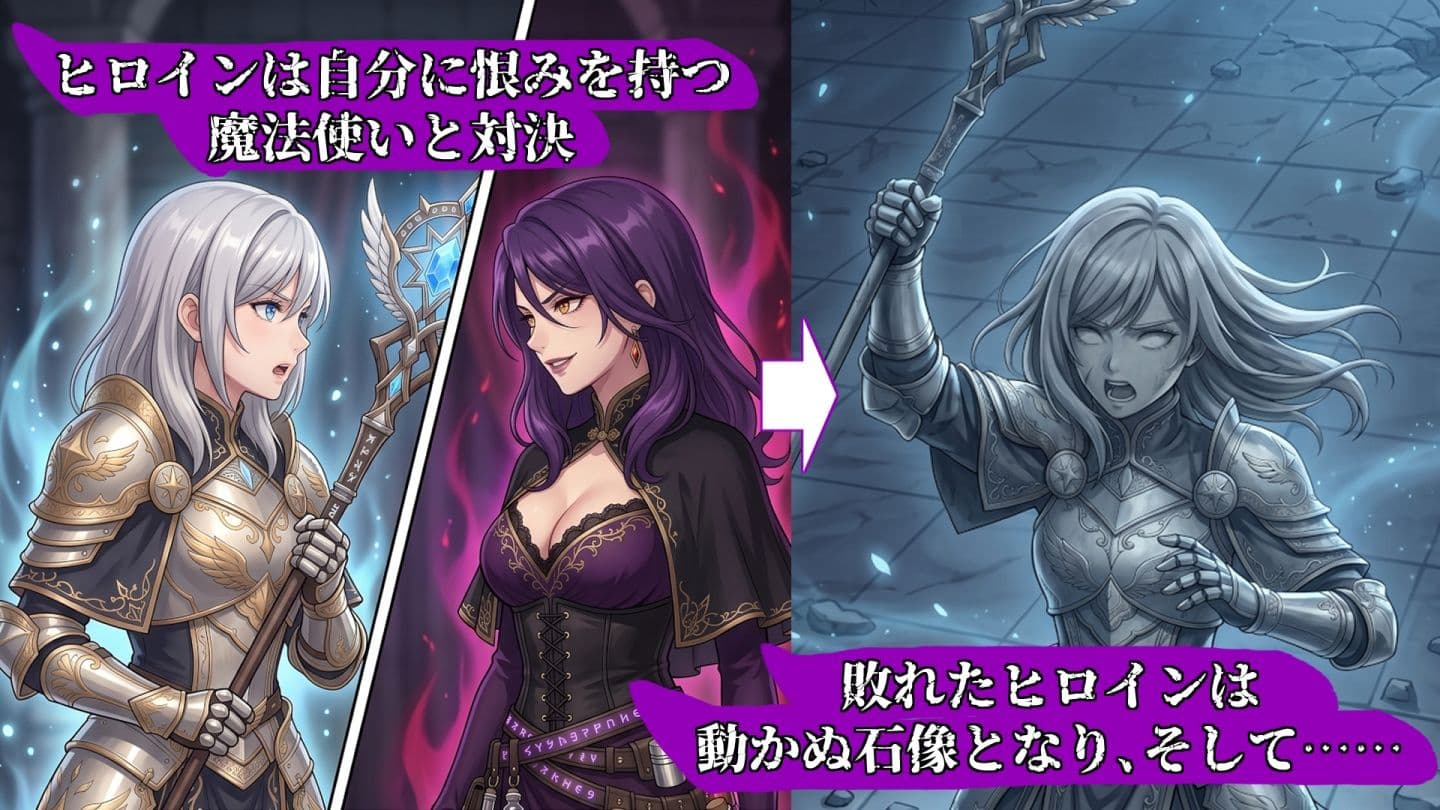 バッドエンドマンション Vol.03-1 【石化】 サンプル2