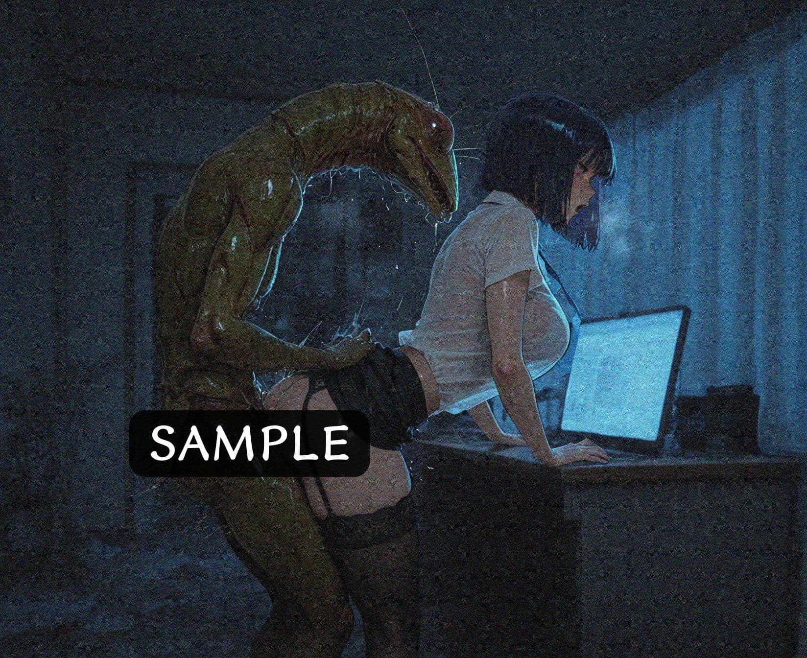 職場怪異  白襟 サンプル8