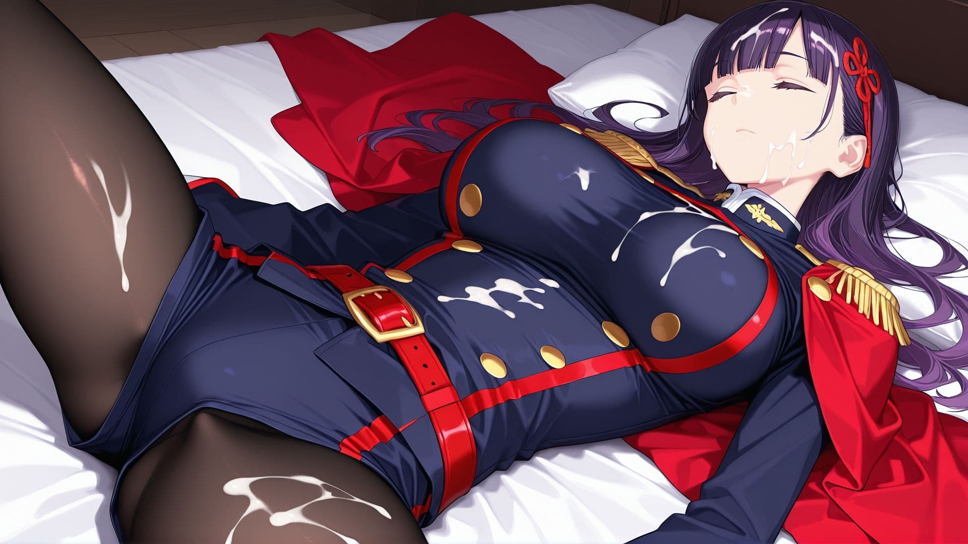 寝ている○○にぶっかけ れん編 サンプル6