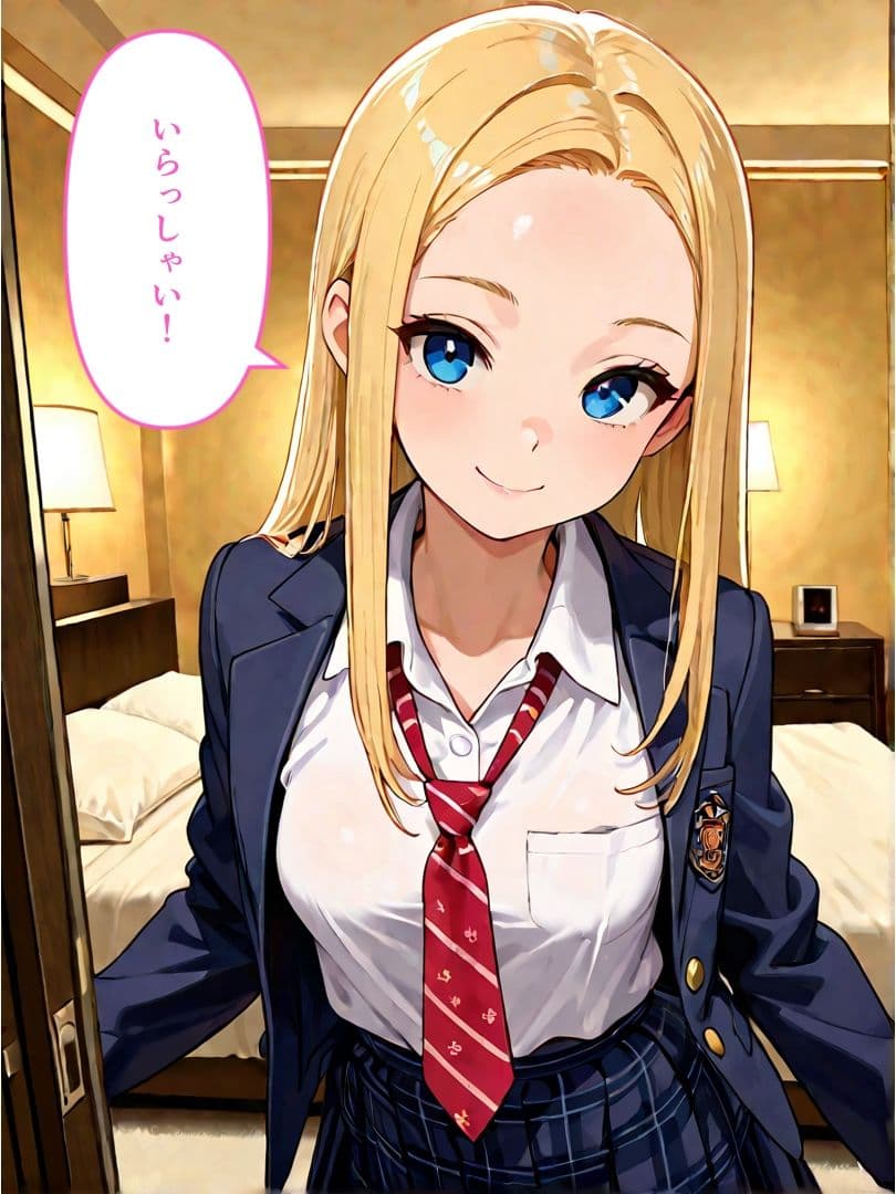 金髪美〇女とやってみた。 サンプル1