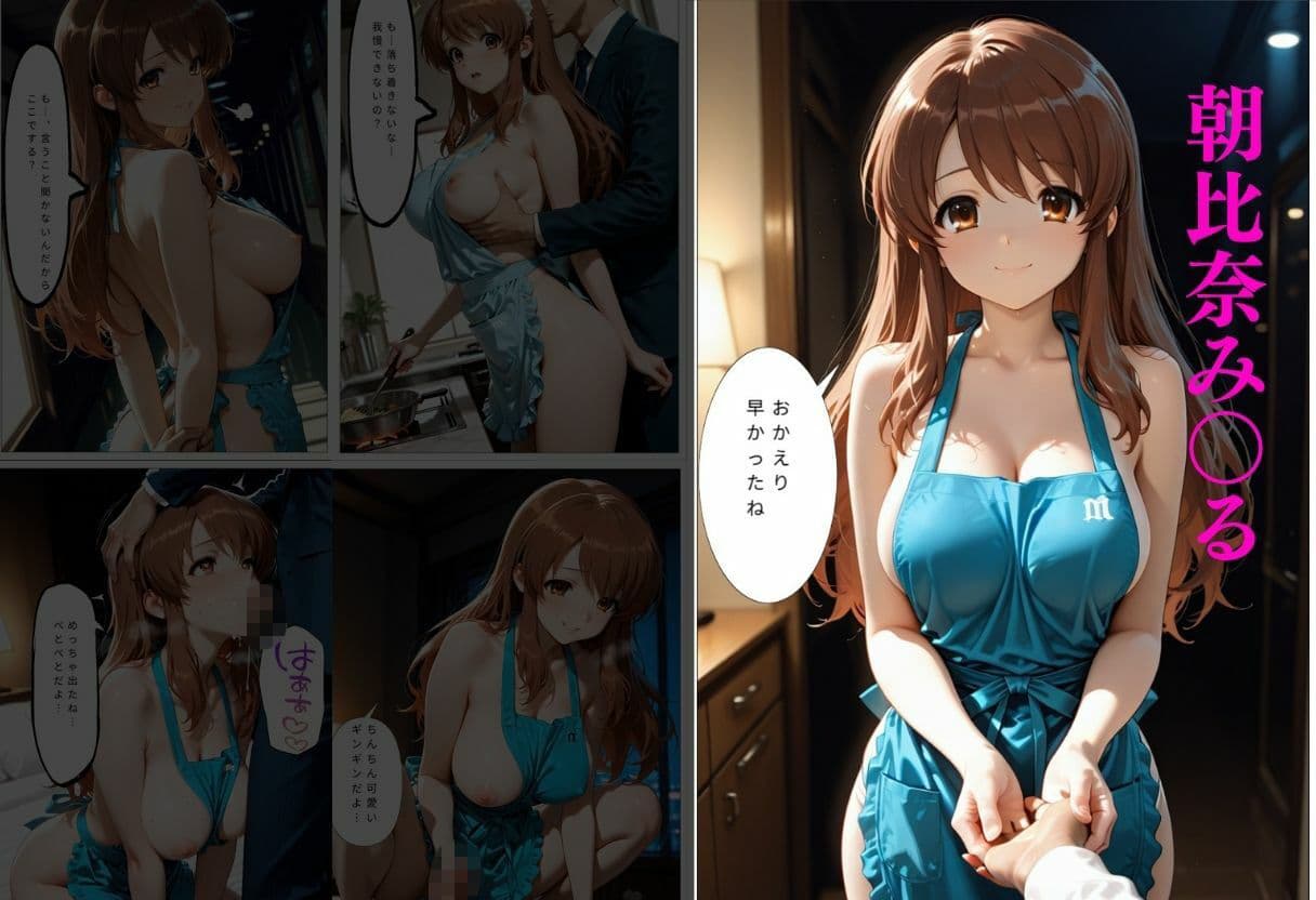 裸エプロンで朝から誘惑ドキドキハーレム生活 2 サンプル3