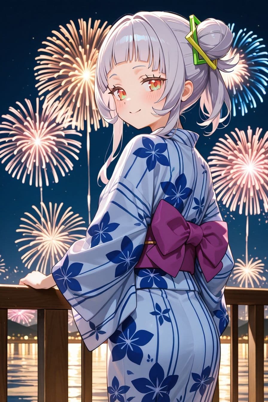 夏祭りデートでイチャラブ浴衣えっち ホ○ライブ2期生編 サンプル1