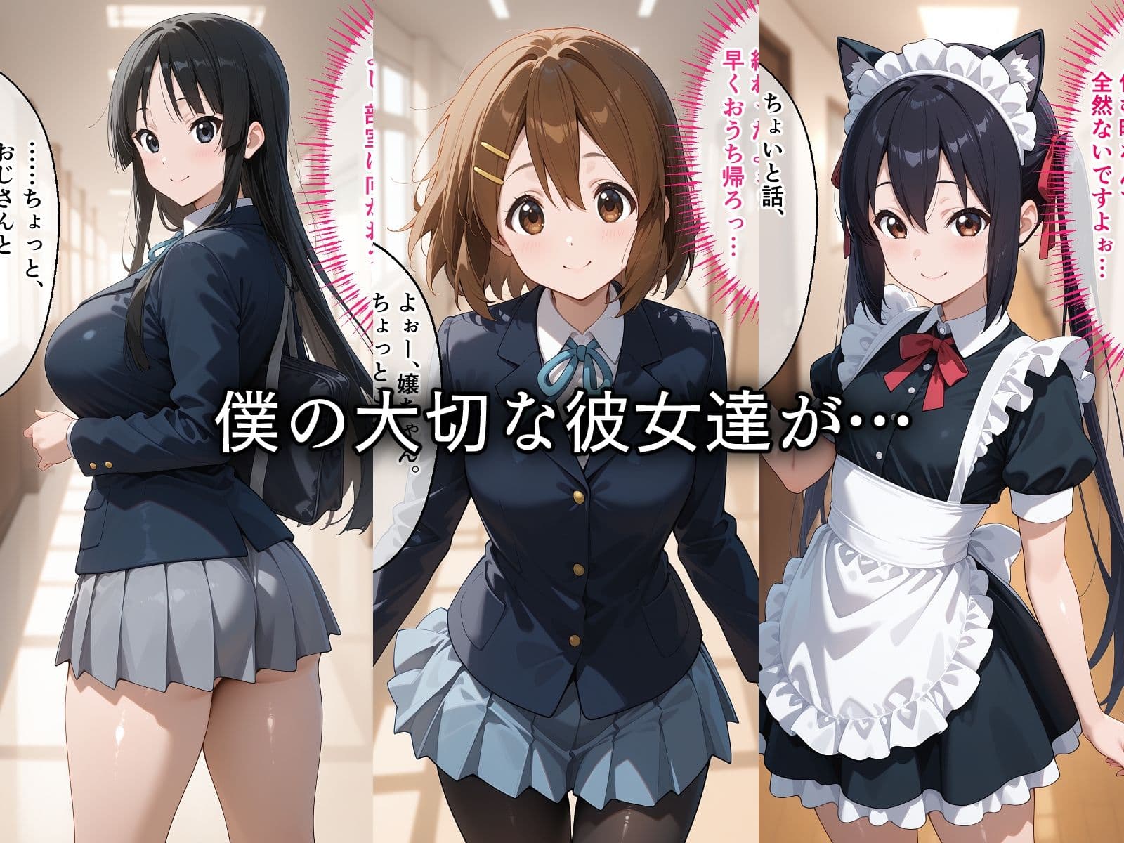 寝取られた軽音部たち〜催〇アプリで種付け完了 サンプル1