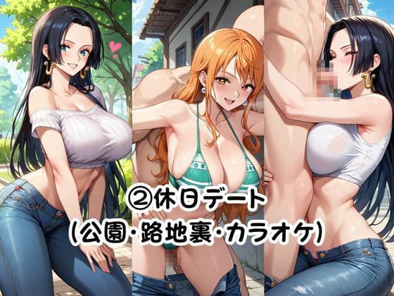 美少女彼女が僕のち●ぽに依存するお話〜ナ○＆ハ○コック編〜 サンプル5