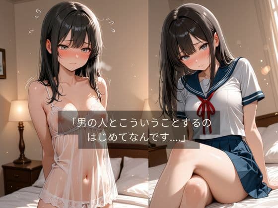 ぱぱ活女子校生ゆうみのきもおじと初めてのオトナな活動 Vol.1  ゆうみ サンプル1