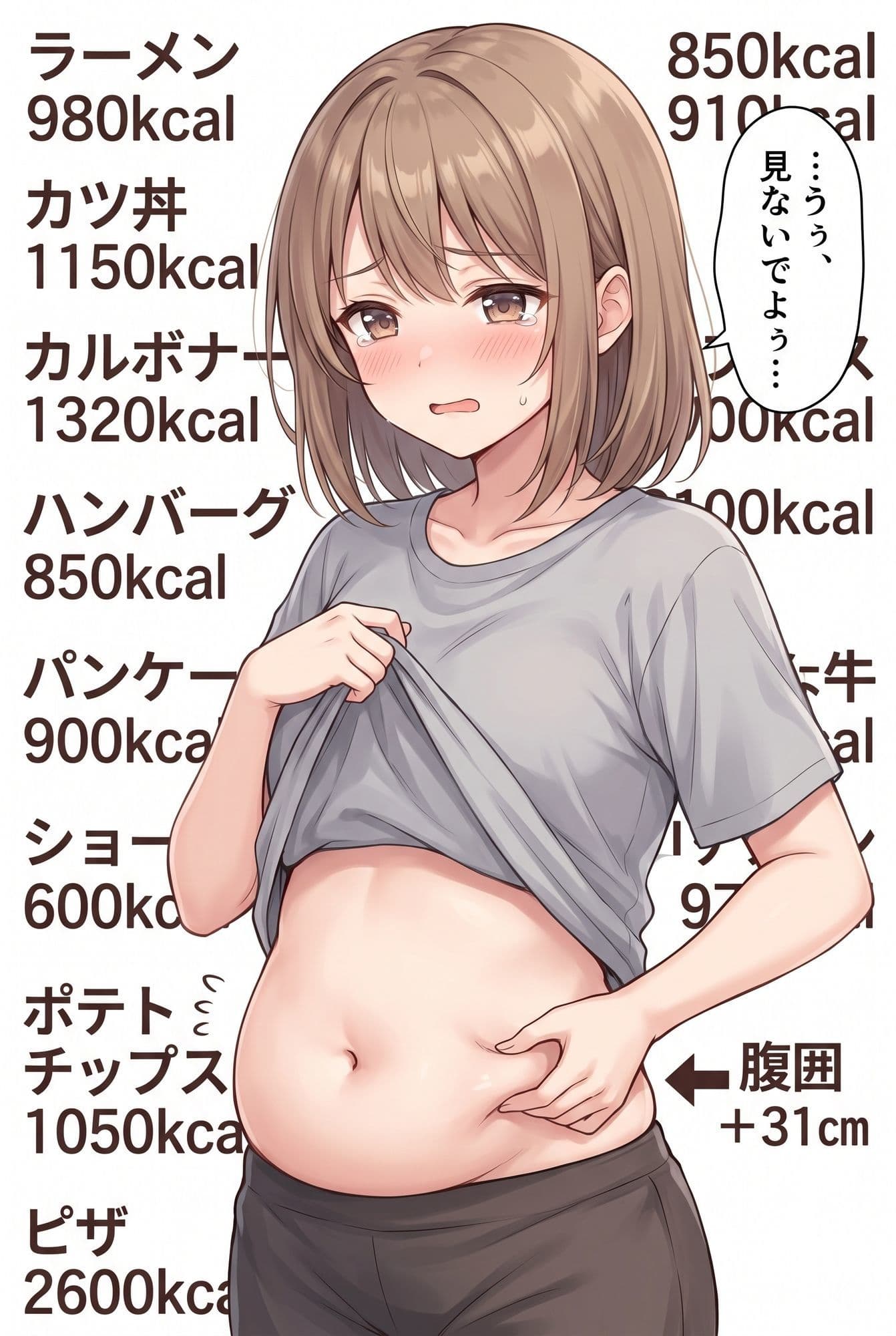 太らせぽっちゃり少女CG 【04】 サンプル7
