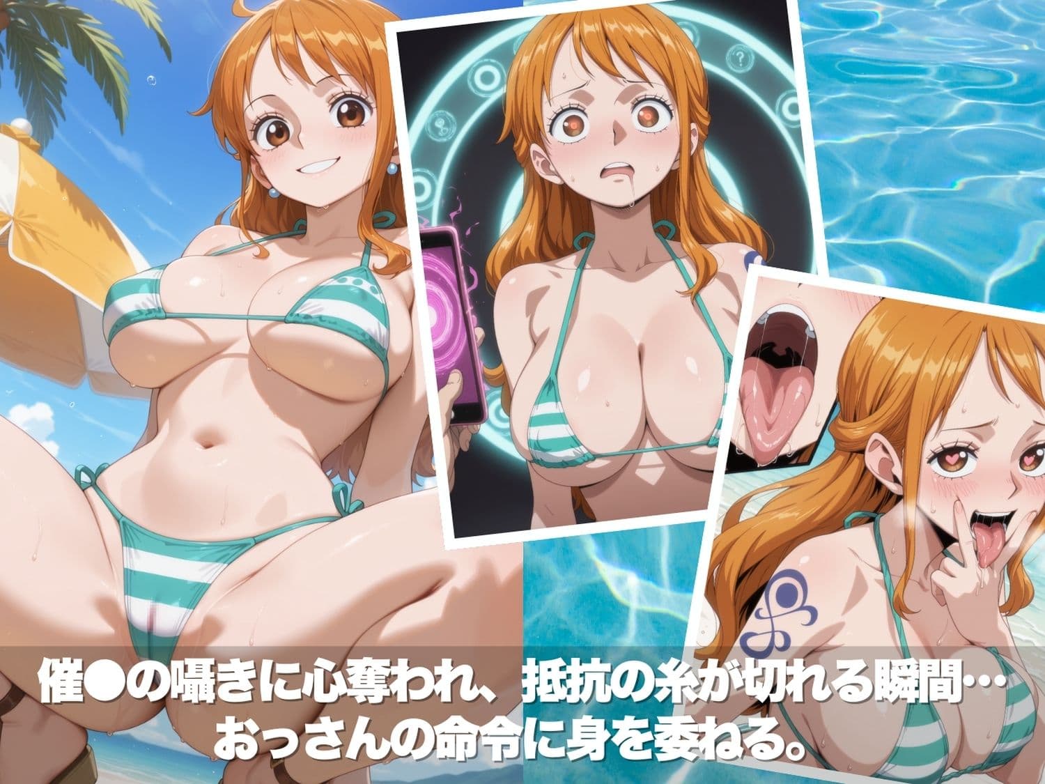 真夏の虜  ワ●ピース編 サンプル2