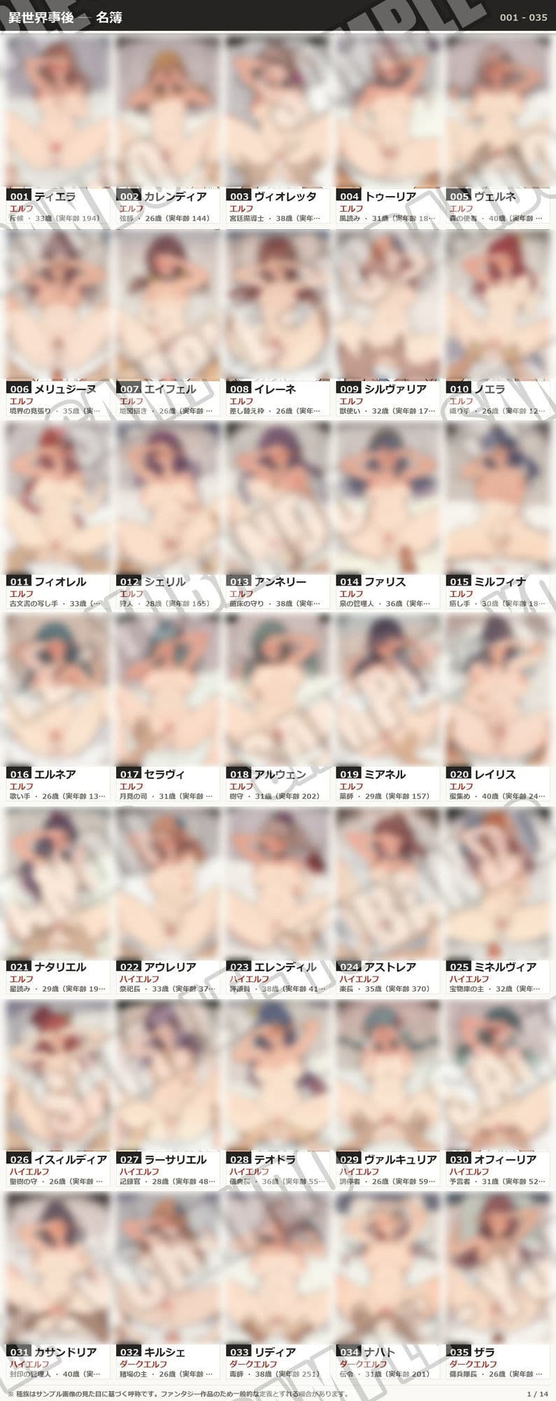 異世界事後480人 〜全種族、ヤリチンに堕とされて〜 サンプル10