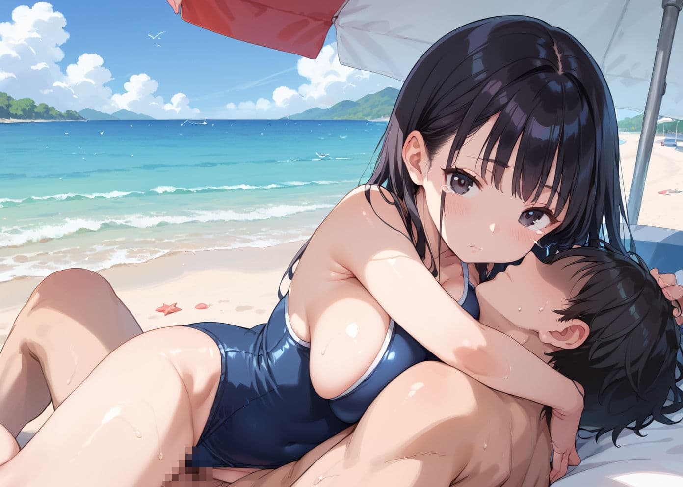 スク水えちえち委員長。CG画像集4 サンプル8