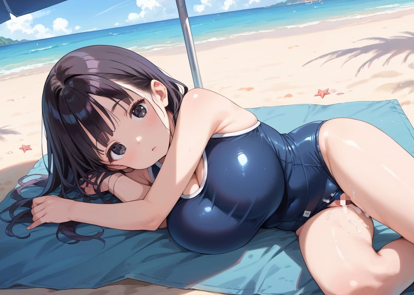 スク水えちえち委員長。CG画像集4 サンプル10