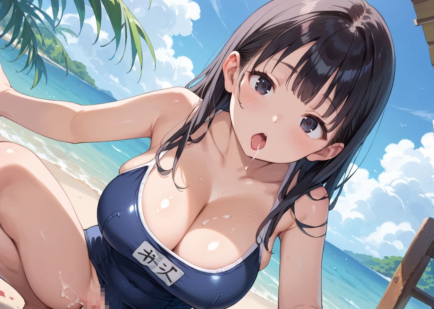 スク水えちえち委員長。CG画像集6 サンプル9