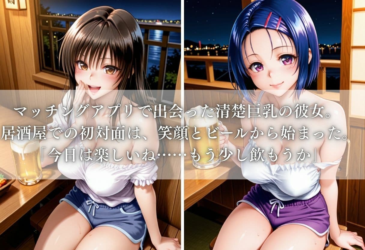 マッチングアプリで巨乳美女を酔わせて自宅で犯した話 Vol.1 サンプル1