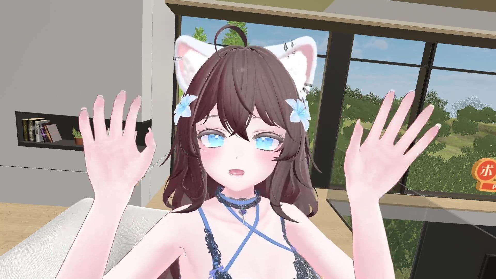 しれっと配信。連動おひるのちゅーにゃんまろ井栗まろん サンプル6