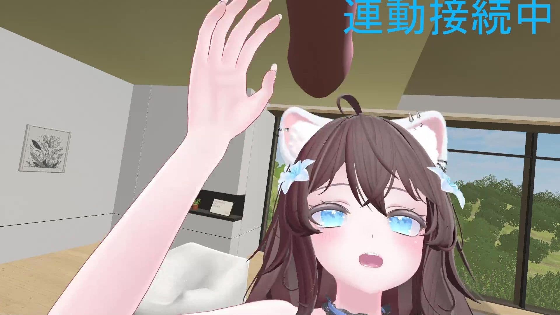 しれっと配信。連動おひるのちゅーにゃんまろ井栗まろん サンプル10