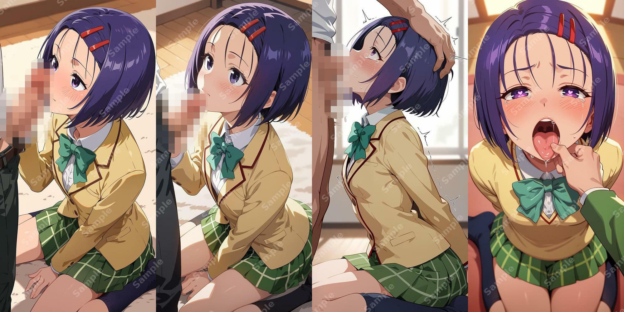 ヒロインは全員オレの即尺フェラペット サンプル3
