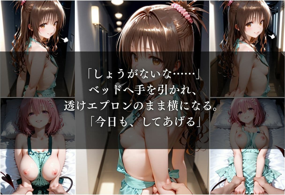 裸エプロン妻の甘々おかえりセックス Vol.1 サンプル6