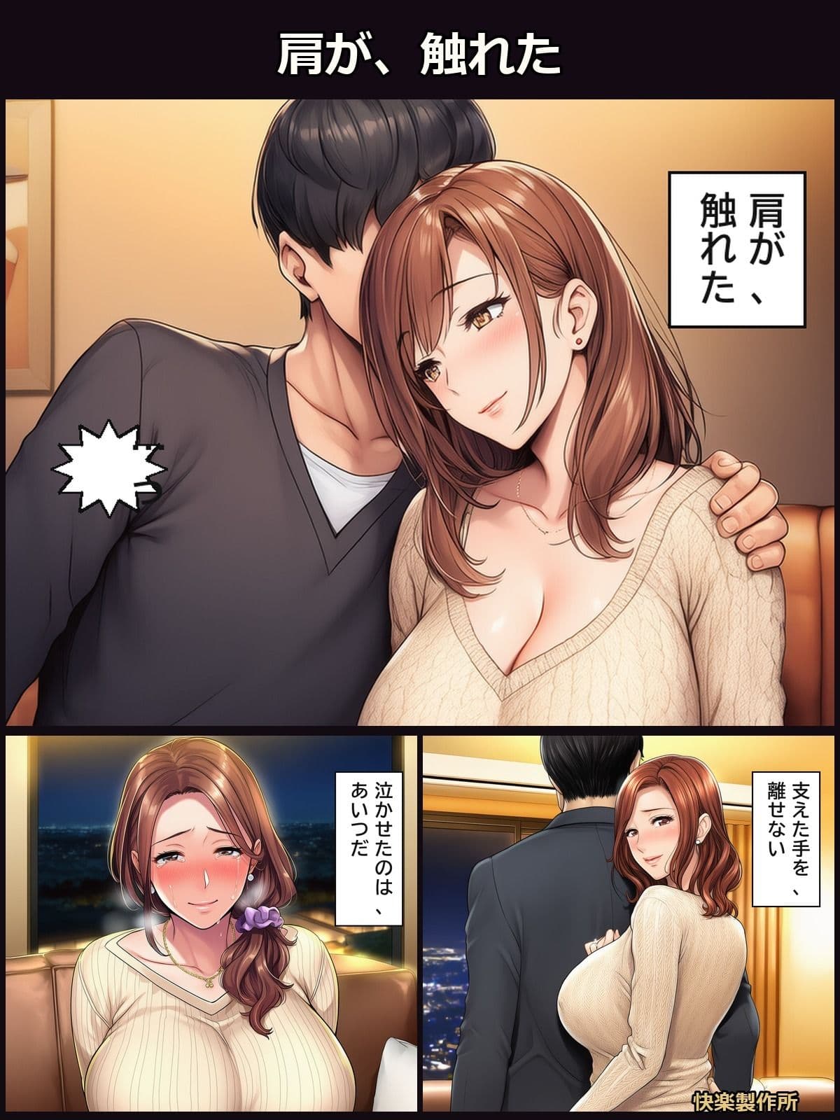 親友の妻を寝取った一週間 ─ 「夫より、いいの」【人妻NTR・セリフ付き計144枚】 サンプル3