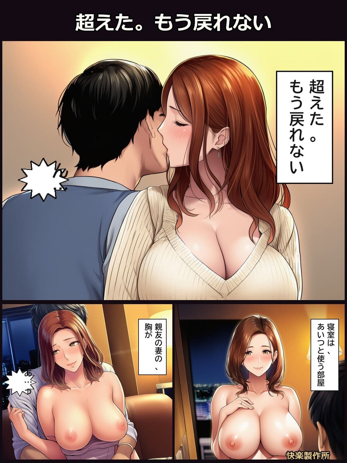 親友の妻を寝取った一週間 ─ 「夫より、いいの」【人妻NTR・セリフ付き計144枚】 サンプル5