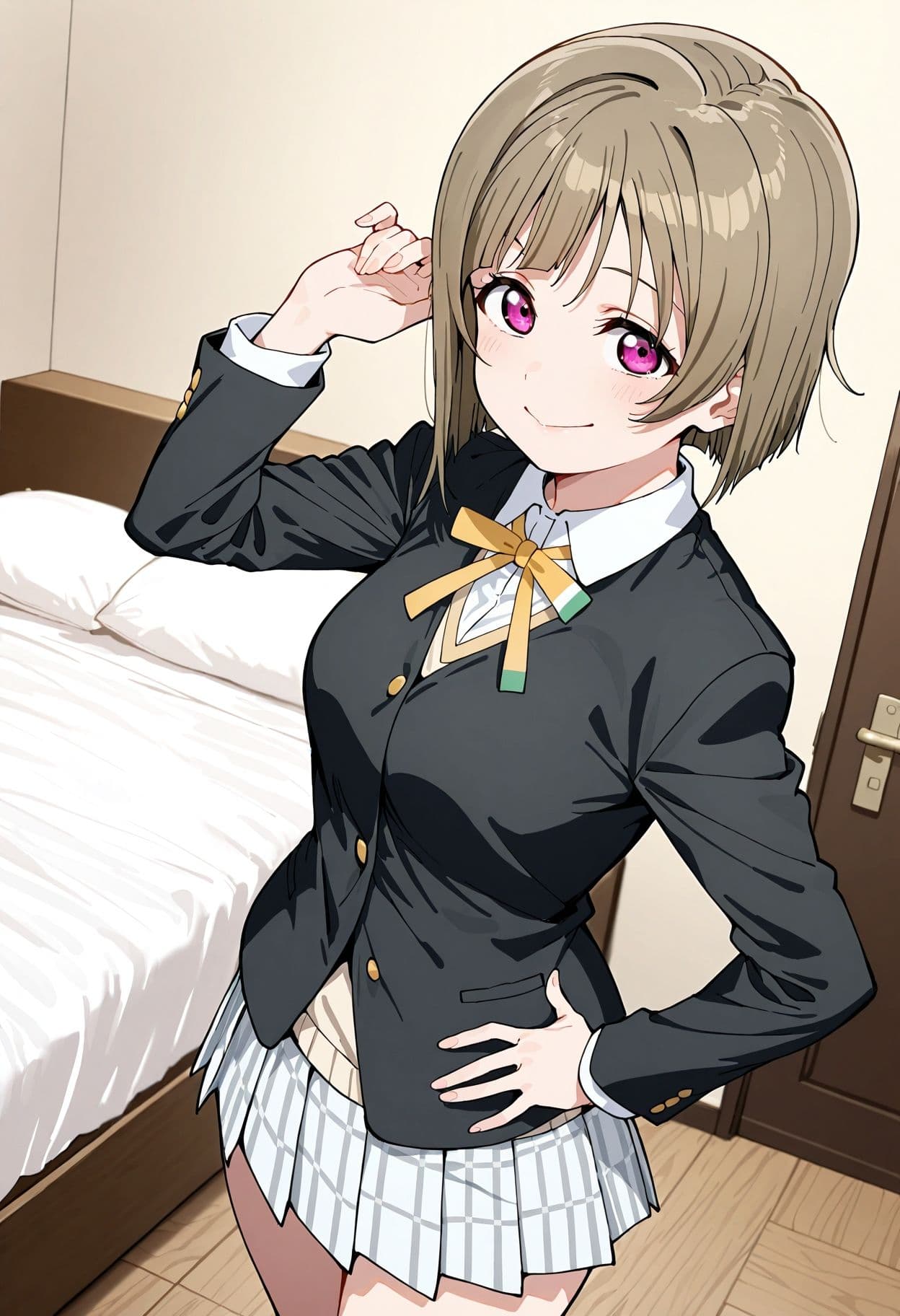 ラブライ◯！ 中◯かすみ エロCG集 サンプル1