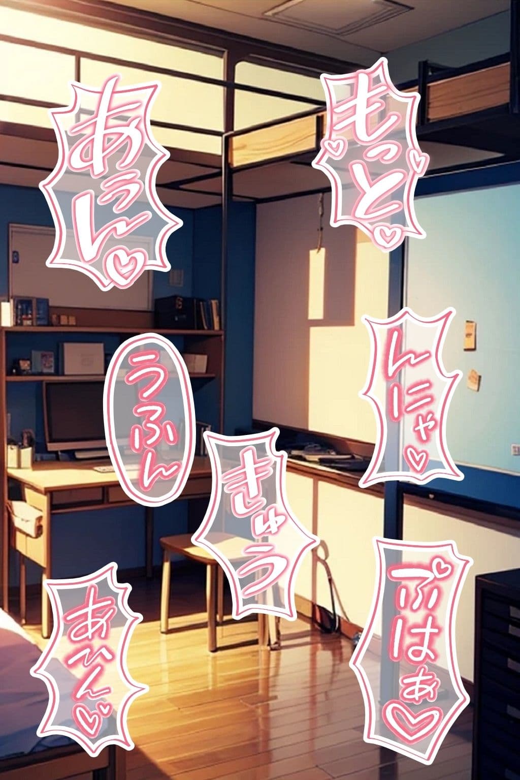 18禁マンガ・同人イラスト集に使える『エッチなカキモジ風ふきだし』素材集14 サンプル2