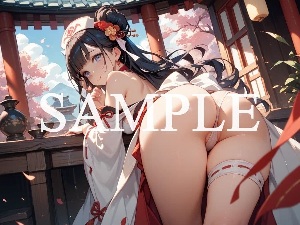 【豪華500枚セット】Sacred Shrine Maiden サンプル8
