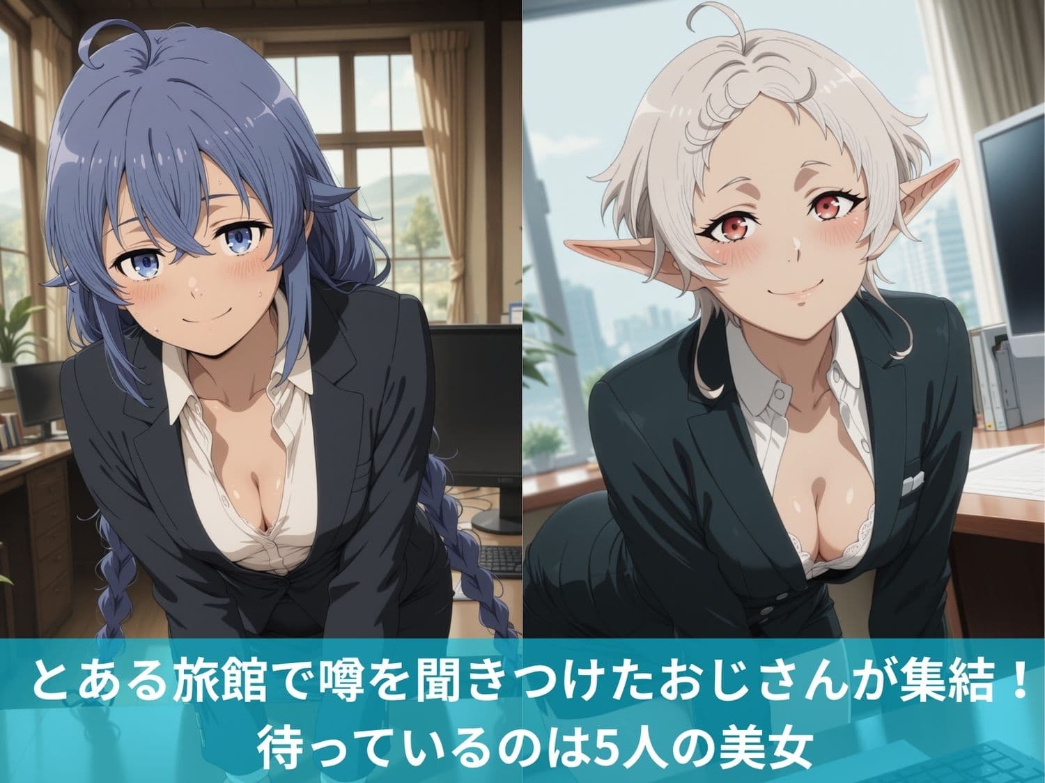 無●転生 〜異●界行ったら本気だす〜の娘とハーレム旅館 サンプル1