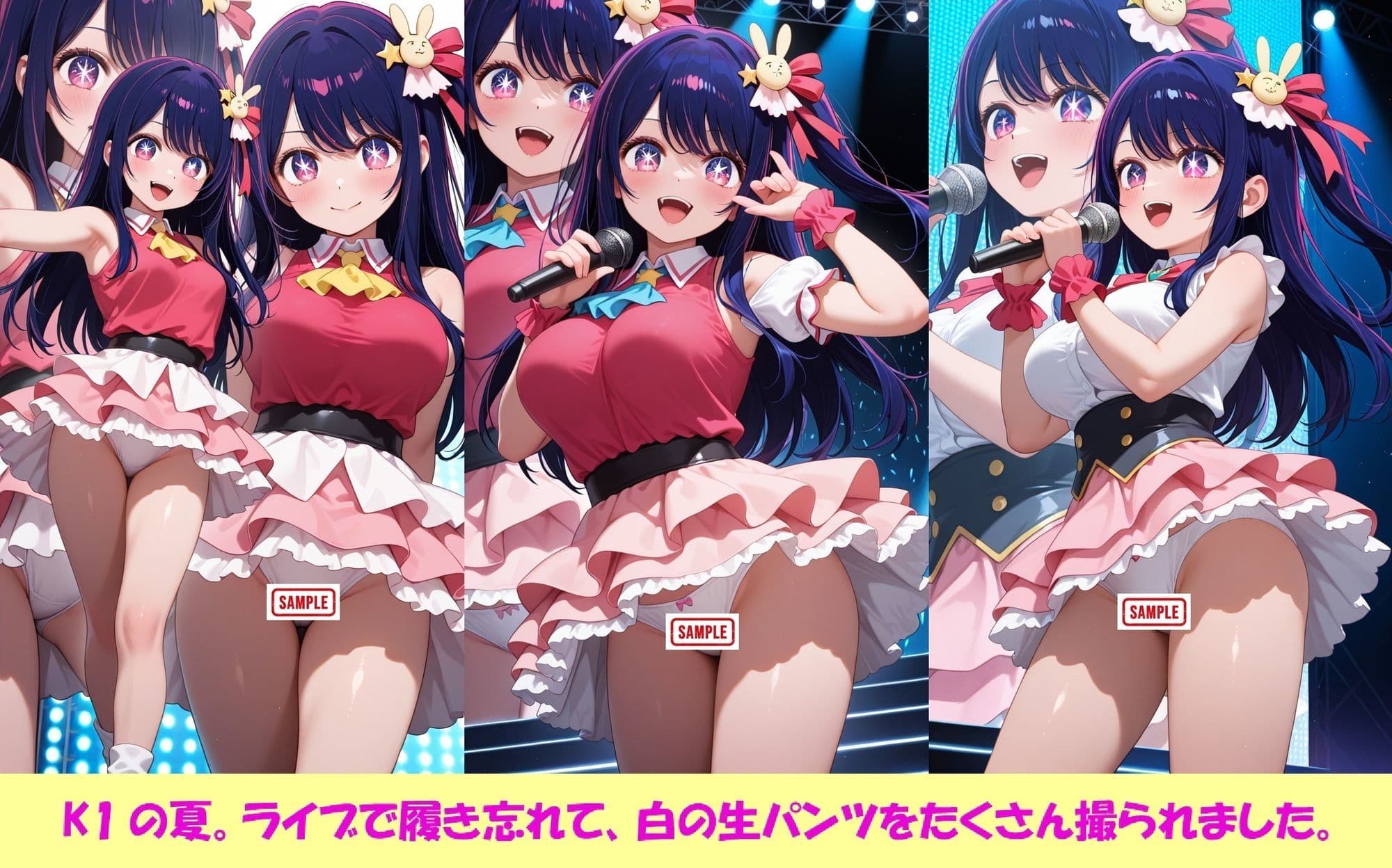 JKアイドル・星野ア○が、大量中出しレ○プで妊娠。 サンプル4