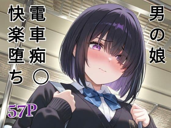 男の娘  電車痴○快楽堕ち