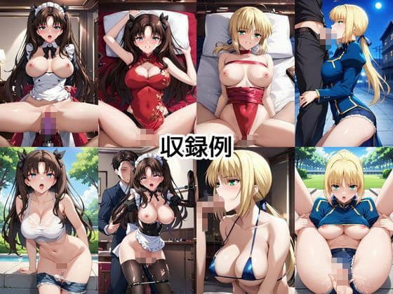 彼女にエロいお願いを全部かなえてもらってみた。〜セ○バー＆遠○凛編〜 サンプル9