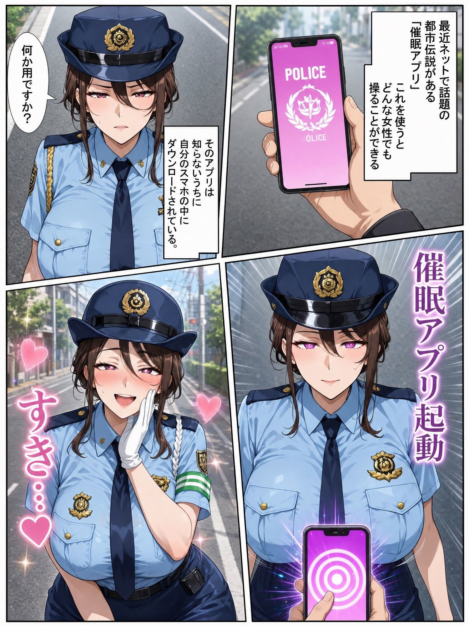 催●無双〜催●アプリの力でどんな女性も操り放題〜 サンプル1