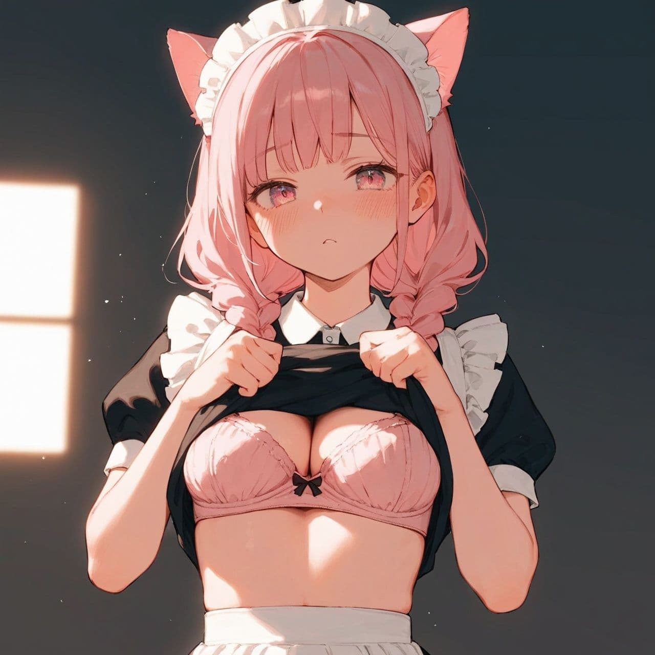 頼んだら下着を見せてくれるメイドさん サンプル2