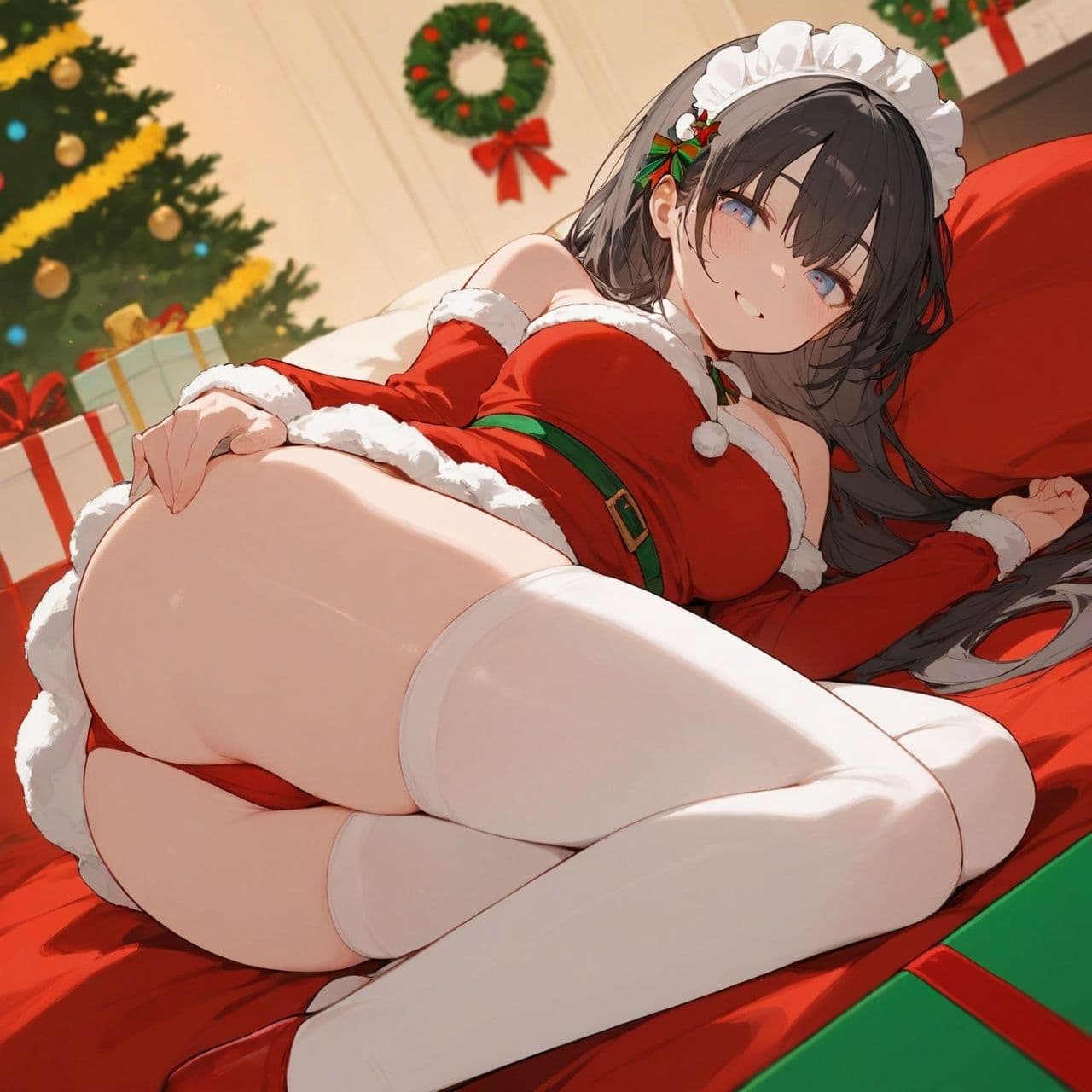 頼んだら下着を見せてくれるメイドさん サンプル4