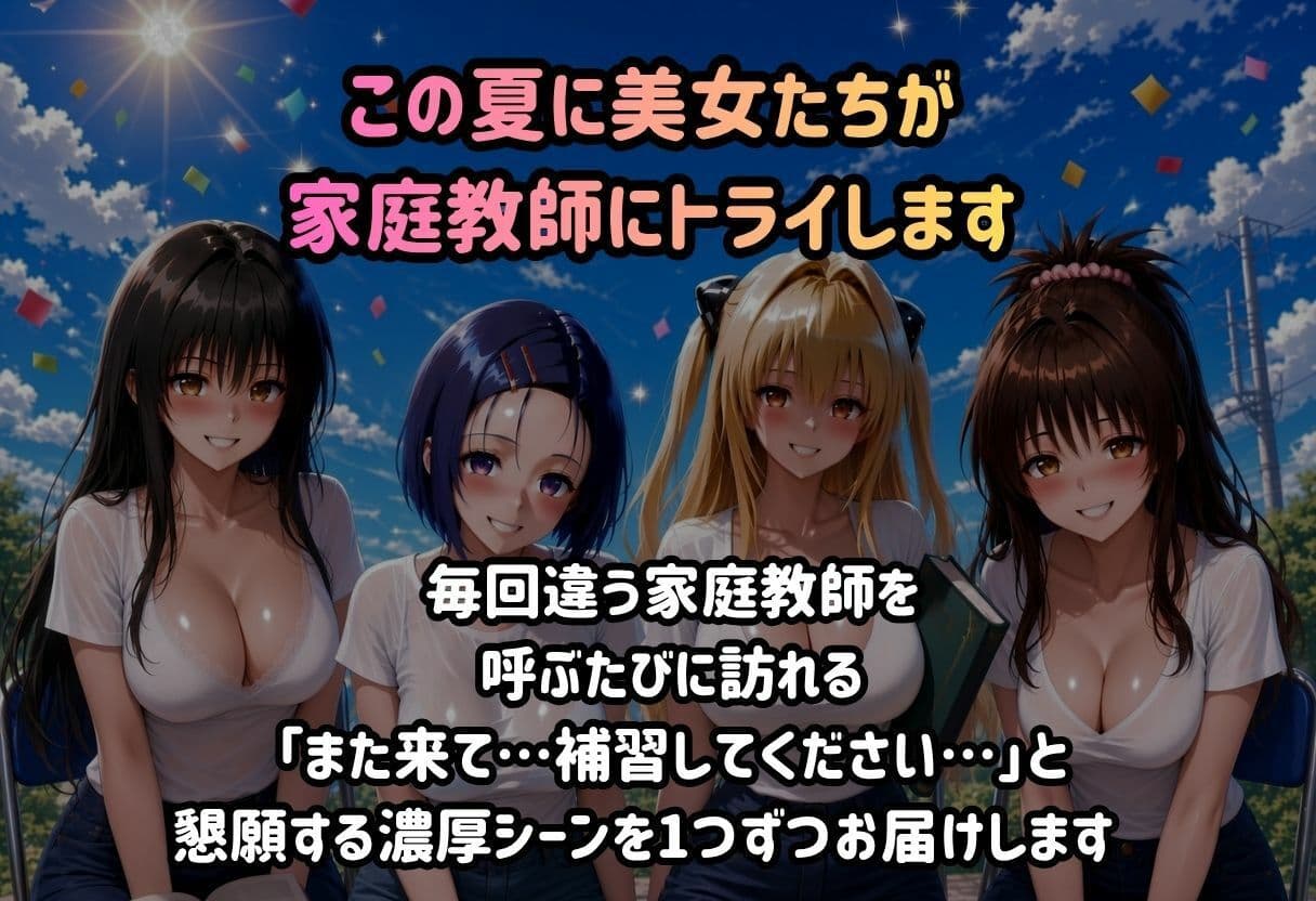 家庭教師のToLO〇る（トラ〇ル）真夏の家庭教師 サンプル6