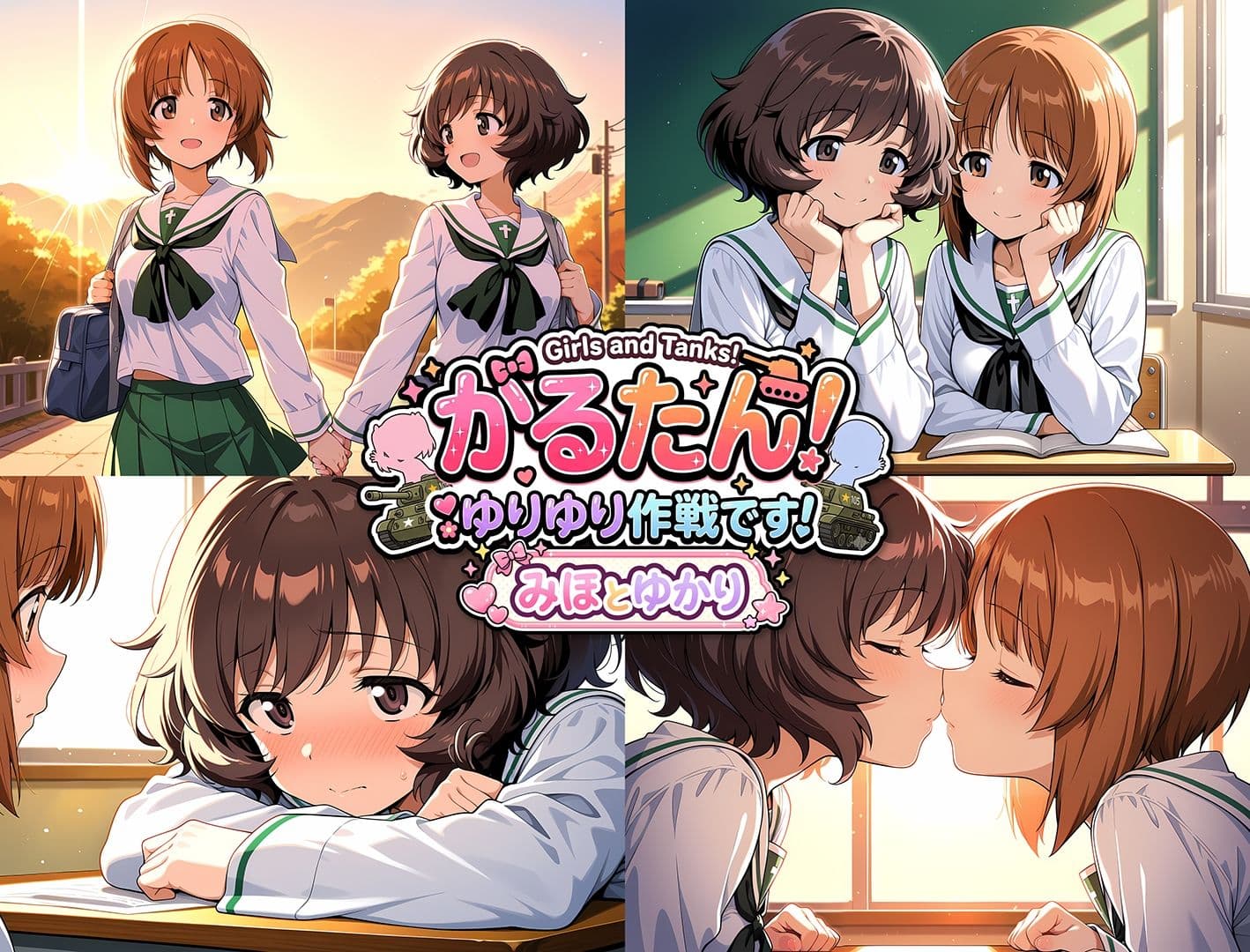 がるたん！ゆりゆり作戦です！-みほとゆかり- サンプル2