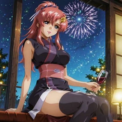 ラクス・〇ラインとキラ・〇マトのプライベートの夜デート サンプル1