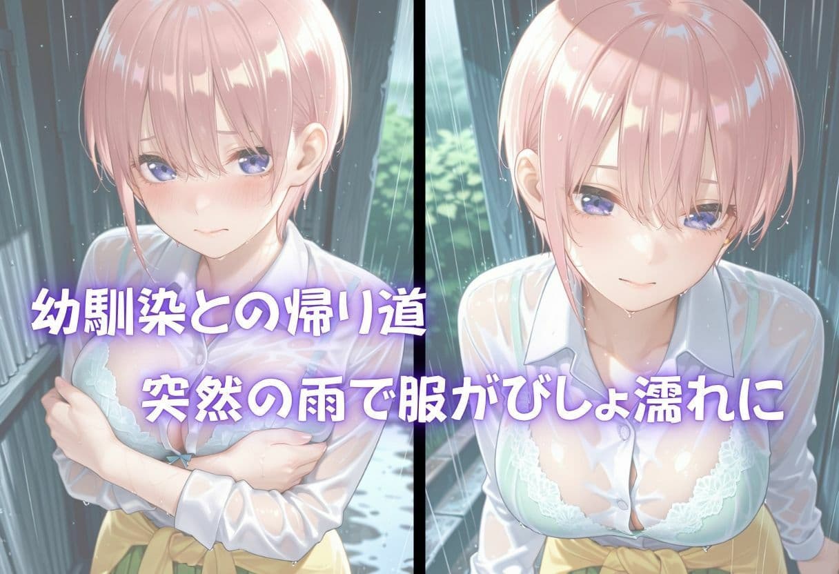 雨宿りしてたら幼馴染とそのまま繋がってしまった サンプル2