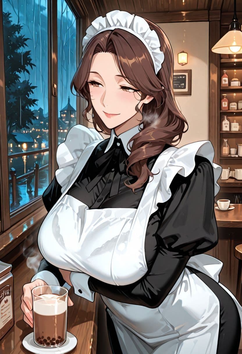 夜雨メイド喫茶の閉店後 - Velvet Rain Afterhours サンプル2