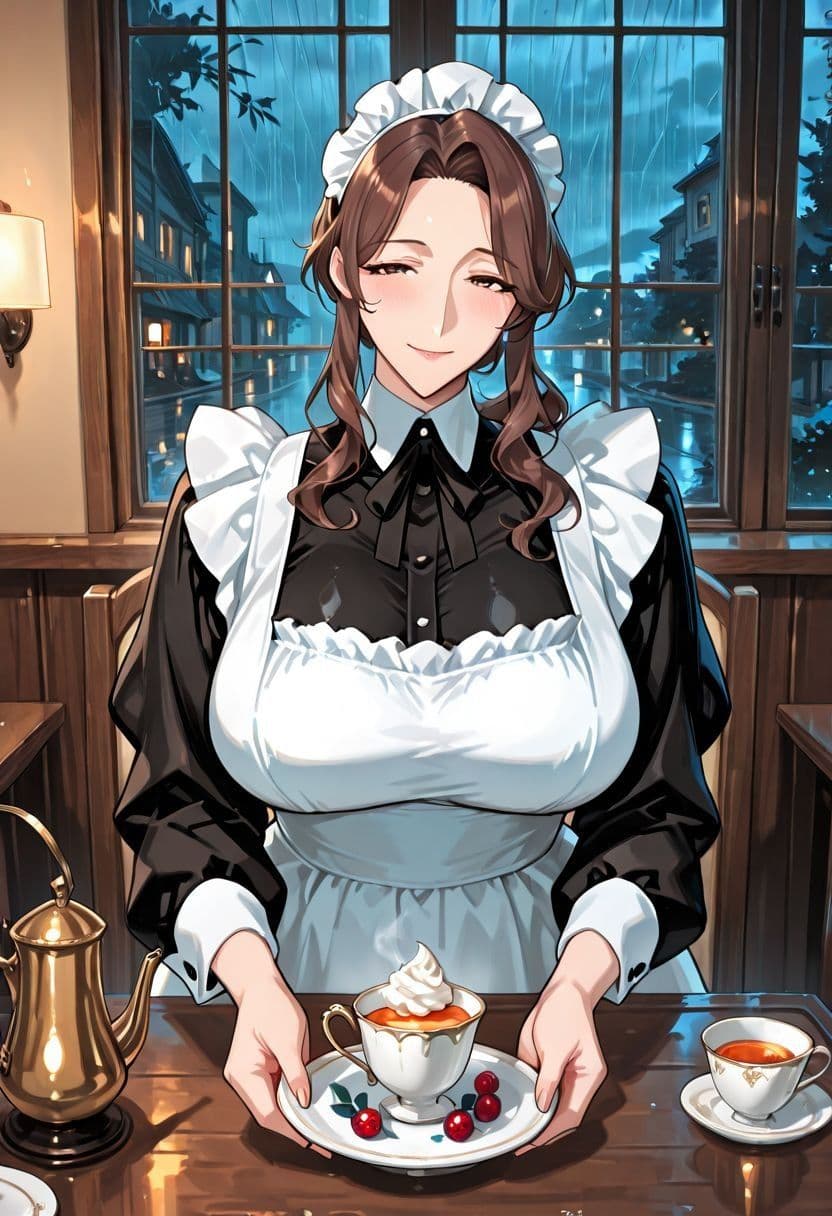 夜雨メイド喫茶の閉店後 - Velvet Rain Afterhours サンプル3